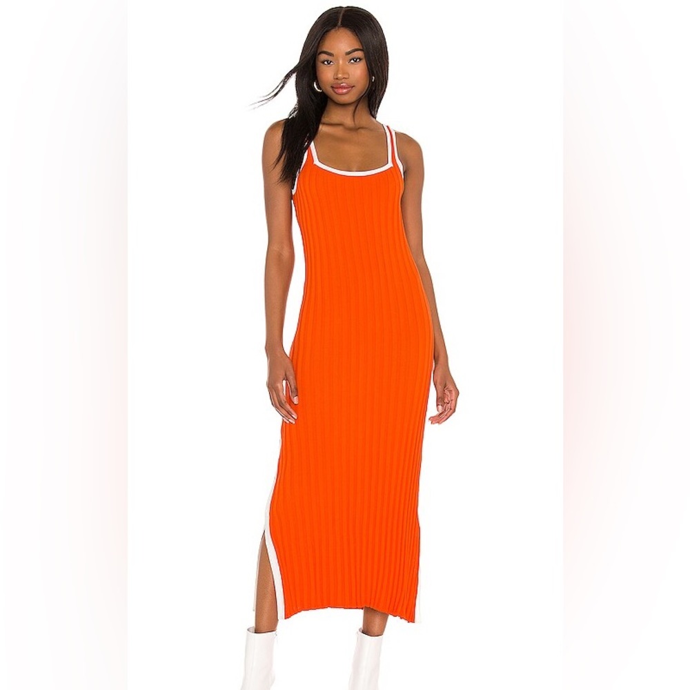 Solid and Striped Kimberly ribbed dress. NWT size medium.